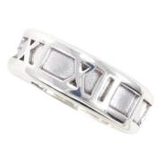 Tiffany & Co. Pre-owned Pre-owned Metall ringar Gray, Dam