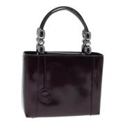 Dior Vintage Pre-owned Laeder handvskor Purple, Dam