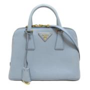 Prada Vintage Pre-owned Laeder prada-vskor Blue, Dam