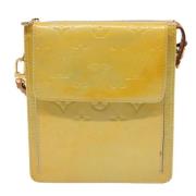 Louis Vuitton Vintage Pre-owned Laeder louis-vuitton-vskor Yellow, Dam