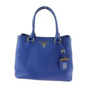 Prada Vintage Pre-owned Laeder prada-vskor Blue, Dam