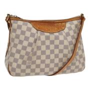 Louis Vuitton Vintage Pre-owned Canvas louis-vuitton-vskor Beige, Dam