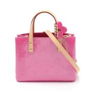 Louis Vuitton Vintage Pre-owned Laeder louis-vuitton-vskor Pink, Dam