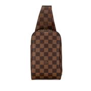 Louis Vuitton Vintage Pre-owned Canvas louis-vuitton-vskor Brown, Dam