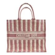 Dior Vintage Pre-owned Canvas dior-vskor Pink, Dam