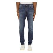 Department Five Slim Fit Jeans Blue, Herr