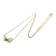 Van Cleef & Arpels Pre-owned Pre-owned Metall halsband Green, Dam