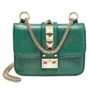 Valentino Vintage Pre-owned Laeder axelremsvskor Green, Dam