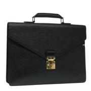 Louis Vuitton Vintage Pre-owned Laeder louis-vuitton-vskor Black, Dam