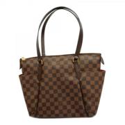 Louis Vuitton Vintage Pre-owned Canvas louis-vuitton-vskor Brown, Dam