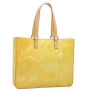 Louis Vuitton Vintage Pre-owned Laeder louis-vuitton-vskor Yellow, Dam