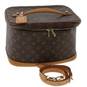 Louis Vuitton Vintage Pre-owned Canvas handvskor Black, Dam