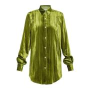 Forte Forte Elegant My Shirt Felce Green, Dam