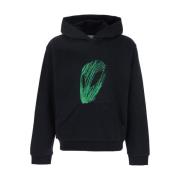 Coperni Svart Alien Head Hoodie Sweaters Black, Herr