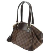 Louis Vuitton Vintage Pre-owned Canvas louis-vuitton-vskor Brown, Dam