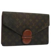 Louis Vuitton Vintage Pre-owned Canvas kuvertvskor Brown, Dam