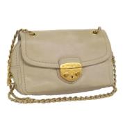 Prada Vintage Pre-owned Laeder prada-vskor Beige, Dam