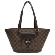 Louis Vuitton Vintage Pre-owned Canvas louis-vuitton-vskor Brown, Dam