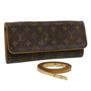 Louis Vuitton Vintage Pre-owned Canvas louis-vuitton-vskor Brown, Dam