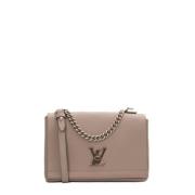 Louis Vuitton Vintage Pre-owned Laeder louis-vuitton-vskor Beige, Dam