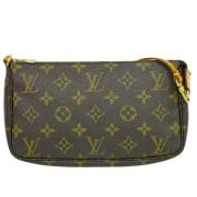 Louis Vuitton Vintage Pre-owned Canvas louis-vuitton-vskor Brown, Dam