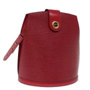 Louis Vuitton Vintage Pre-owned Laeder handvskor Red, Dam