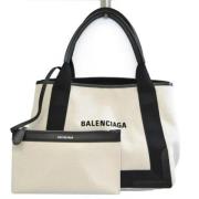 Balenciaga Vintage Pre-owned Canvas balenciaga-vskor Beige, Dam