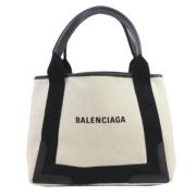 Balenciaga Vintage Pre-owned Canvas balenciaga-vskor White, Dam