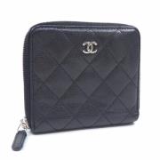 Chanel Vintage Pre-owned Laeder plnbcker Black, Dam