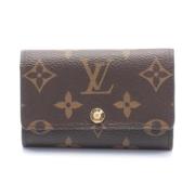 Louis Vuitton Vintage Pre-owned Laeder nyckelhllare Brown, Unisex