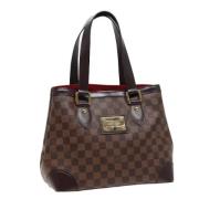 Louis Vuitton Vintage Pre-owned Canvas louis-vuitton-vskor Brown, Dam