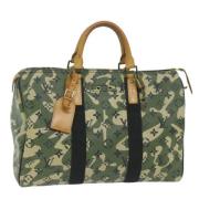 Louis Vuitton Vintage Pre-owned Canvas louis-vuitton-vskor Green, Dam