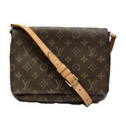 Louis Vuitton Vintage Pre-owned Canvas louis-vuitton-vskor Brown, Dam