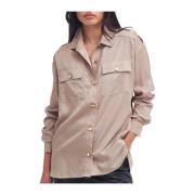 Barbour Callie Skjorta Ljus Trench Beige, Dam