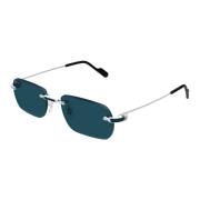 Cartier Ct0498S 004 Sunglasses Gray, Herr