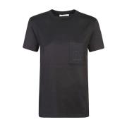 Max Mara Svarta bomull T-shirts och Polos Black, Dam