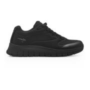 Tamaris Svarta Sneakers med Bekväm Passform Black, Dam