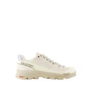 Salomon Beige Syntetiska Sneakers med Wild Rubber Sole Beige, Dam