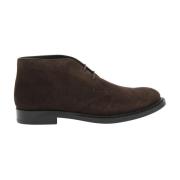 Tod's Brun Mocka Snörskor Brown, Herr