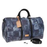 Louis Vuitton Vintage Pre-owned Canvas louis-vuitton-vskor Blue, Dam