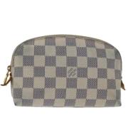 Louis Vuitton Vintage Pre-owned Canvas louis-vuitton-vskor White, Dam