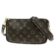 Louis Vuitton Vintage Pre-owned Canvas louis-vuitton-vskor Brown, Dam