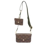 Louis Vuitton Vintage Pre-owned Canvas louis-vuitton-vskor Brown, Dam