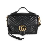 Gucci Vintage Pre-owned Laeder gucci-vskor Black, Dam