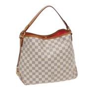 Louis Vuitton Vintage Pre-owned Canvas louis-vuitton-vskor Beige, Dam