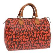 Louis Vuitton Vintage Pre-owned Canvas louis-vuitton-vskor Orange, Dam