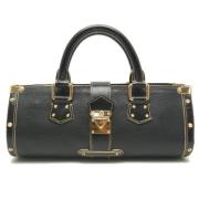 Louis Vuitton Vintage Pre-owned Laeder handvskor Black, Dam