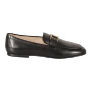 Tod's Svart Loafer Skor Elegant Stil Black, Dam