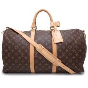 Louis Vuitton Vintage Pre-owned Canvas handvskor Brown, Dam