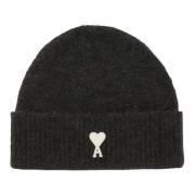 Ami Paris Stilig Beanie Mössa Gray, Herr